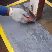 Aplikacja materiału Belzona 1161 (Super UW-Metal)