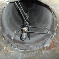 Pochodnia zabezpieczona materiałem Belzona 1523