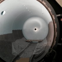 Autoklaw eksploatowany w wysokiej temperaturze zabezpieczony przed korozją z użyciem materiału Belzona 1593