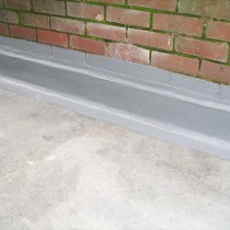 Materiał Belzona 3131 (WG Membrane) zastosowany do uszczelnienia uszkodzenia