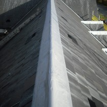 Uszkodzenia uszczelnione z użyciem materiału Belzona 3131 (WG Membrane)