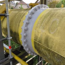 Dwie powłoki produktu Belzona 3411 — po nałożeniu