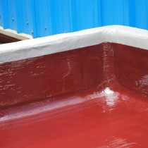 Druga powłoka materiału Belzona 4361 — po zastosowaniu
