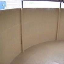 Trwałe zabezpieczenie ścian zbiornika z użyciem materiału Belzona 5811 (Immersion Grade)