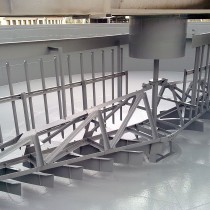 Zbiornik zabezpieczony przed przyszłymi uszkodzeniami korozyjnymi z użyciem materiału Belzona 5811 (Immersion Grade)