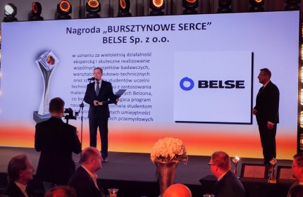 Belse z wyróżnieniem „Bursztynowe Serce” podczas Ogólnopolskiego Szczytu Gospodarczego OSG 2025