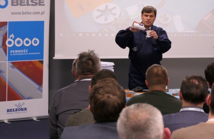 Seminarium Belse, polimery, elastomery, żywica epoksydowa, naprawa betonu
