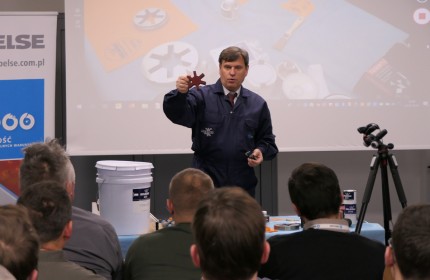 Seminarium Belse, polimery, elastomery, żywica epoksydowa, naprawa betonu