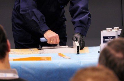 Seminarium Belse, polimery, elastomery, żywica epoksydowa, naprawa betonu